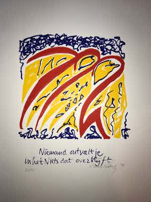 Simon Vinkenoog - Niemand Ontvalt je ....... verkocht voor € 65!