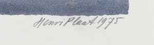 Henri Plaat - Gouache op papier, Zonder titel kopen? Bied vanaf 1!