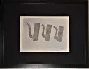 Klaas Gubbels - Aquarel, prachtig gelijst verkocht voor € 435!