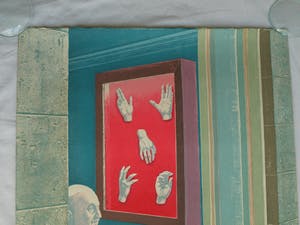 Chris van Geest - Zeefdruk , Paus met losse handen – 62,5 x 50 cm kopen? Bied vanaf 40!