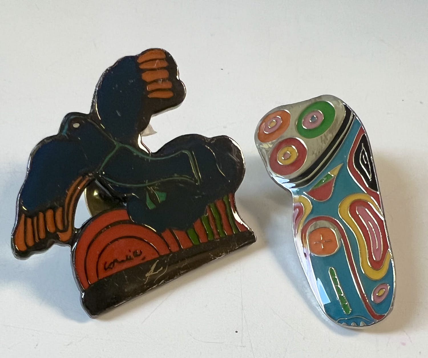 Corneille - Philips Scheermesspeld in kleur 1996 + Blauwe Vogel pin kopen? Bied vanaf 1!