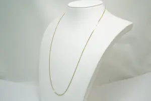 02 - Sierlijk en zo goed als nieuw 14 karaats geel-gouden Venetiaans collier kopen? Bied vanaf 220!