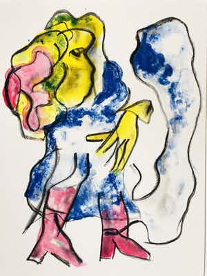 Jan Sierhuis - De dans verkocht voor € 95!