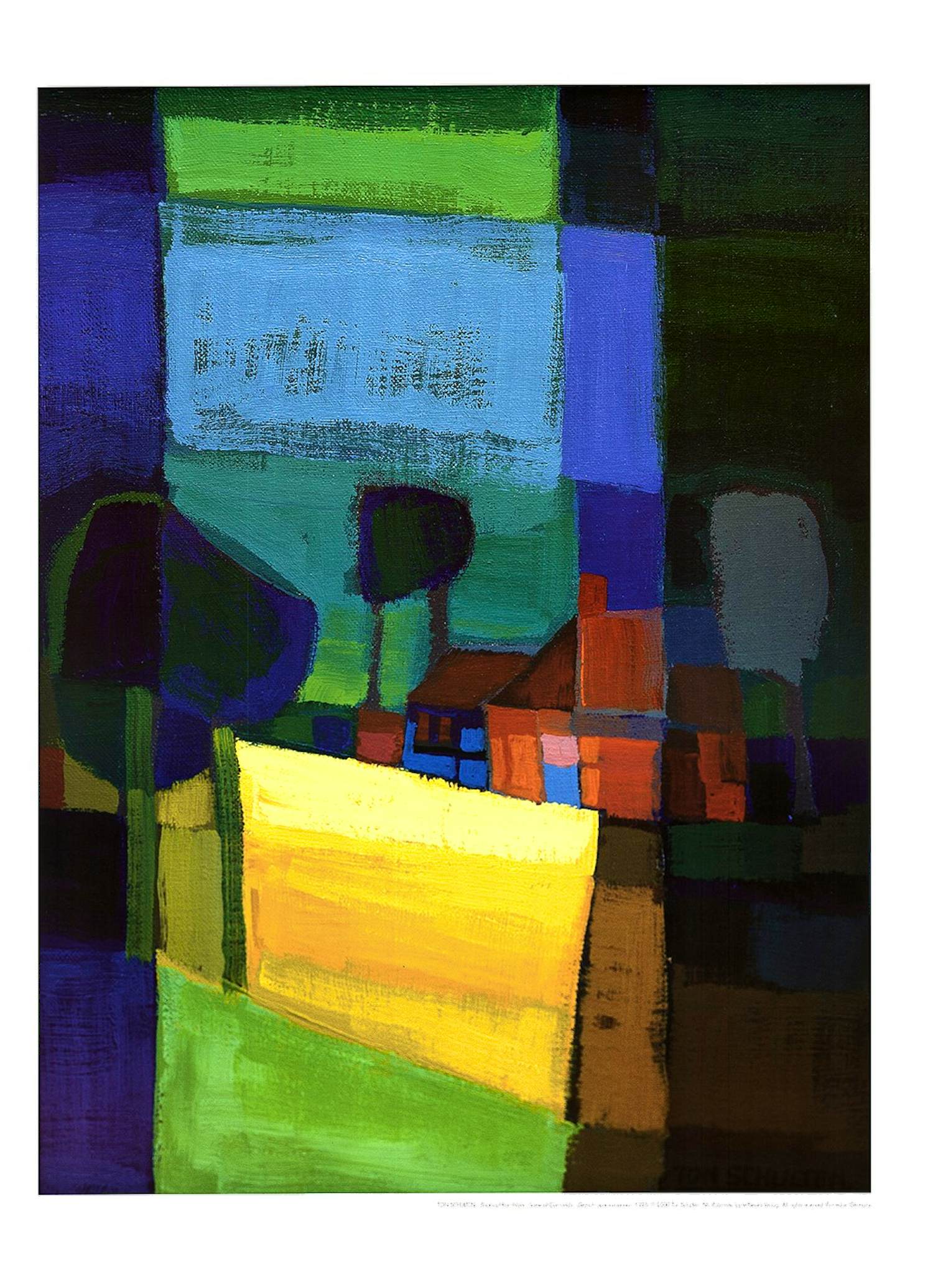 Ton Schulten - Kleurenoffset KORENVELDEN verkocht voor € 50!