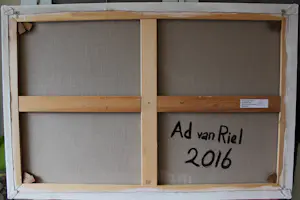 Ad van Riel - A lush garden kopen? Bied vanaf 500!
