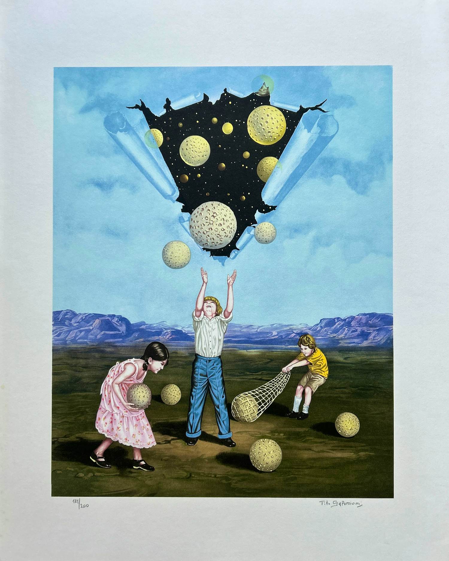 Tito Salomoni - Zonder titel verkocht voor € 35!