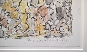Jan Wolkers - gesigneerde aquarel / pastel kopen? Bied vanaf 1195!