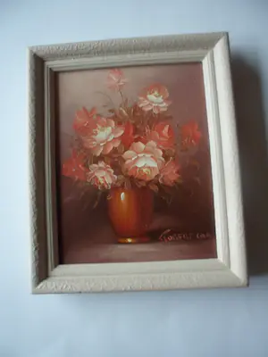 AcheterRobert Cox - Schilderij olieverf op doek, Bloemstillevens. ( Nature morte florale )? Enchérissez de 60!