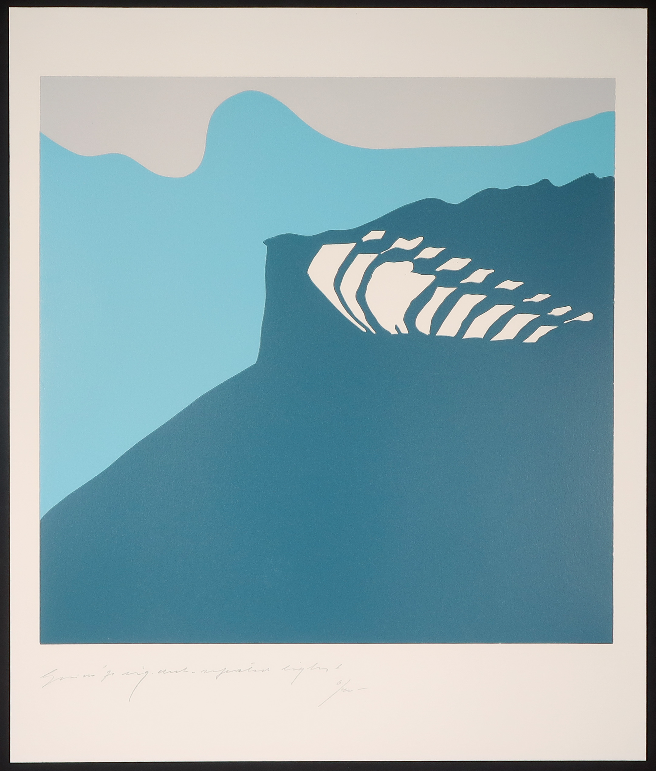 Niet of onleesbaar gesigneerd - Zeefdruk, Zonder titel kopen? Bied vanaf 1!