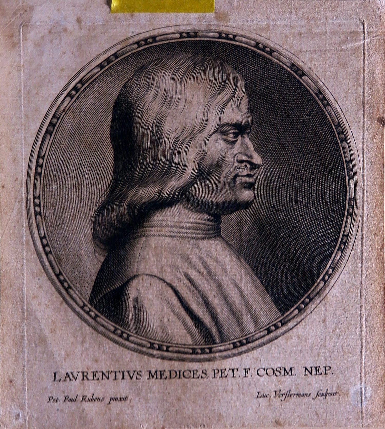 Lucas Vorstermans - Gravure, Lavrentivs Medices kopen? Bied vanaf 25!