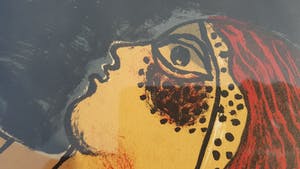 Corneille - Litho 28/100, La grande fleur - 1974 kopen? Bied vanaf 225!