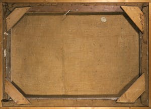 Augustinus van der Linde - Olieverf op jute, Gent - Ingelijst (Groot) kopen? Bied vanaf 1!