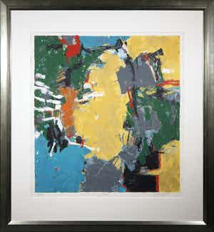 Antony de Baat - Zeefdruk, Jade - Ingelijst (Groot) verkocht voor € 35!