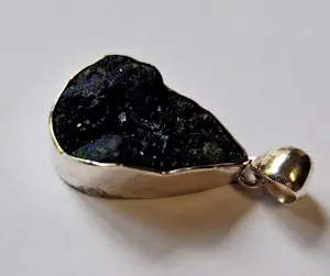 Zilveren Bijzondere hanger met Azuriet en  malachiet kopen? Bied vanaf 95!