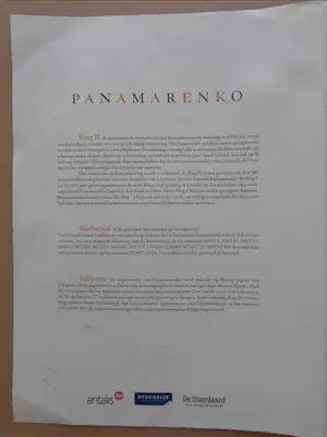 Panamarenko - BING II / KLEUROFFSET / 27x37cm / VERZAMELOBJECT / DECORATIEF kopen? Bied vanaf 1!