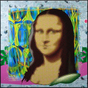 Arturo - Giclée op doek, Mona Lisa (Groot) kopen? Bied vanaf 50!