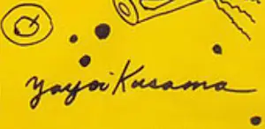 Yayoi Kusama - zwart/geel motief kopen? Bied vanaf 1!