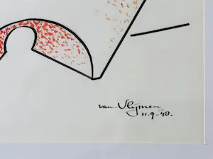 Koos van Vlijmen - Twee sculptuurontwerpen kopen? Bied vanaf 50!