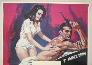 Curiosa - Italiaans filmaffiche: James Bond 007, Thunderball, Sean Connery (1965) kopen? Bied vanaf 1!