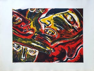 Bengt Lindstrom - Carborundum (Groot) kopen? Bied vanaf 335!