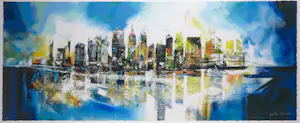 Peter Meijer - Zeefdruk, Manhattan - Ingelijst (Groot) kopen? Bied vanaf 1!