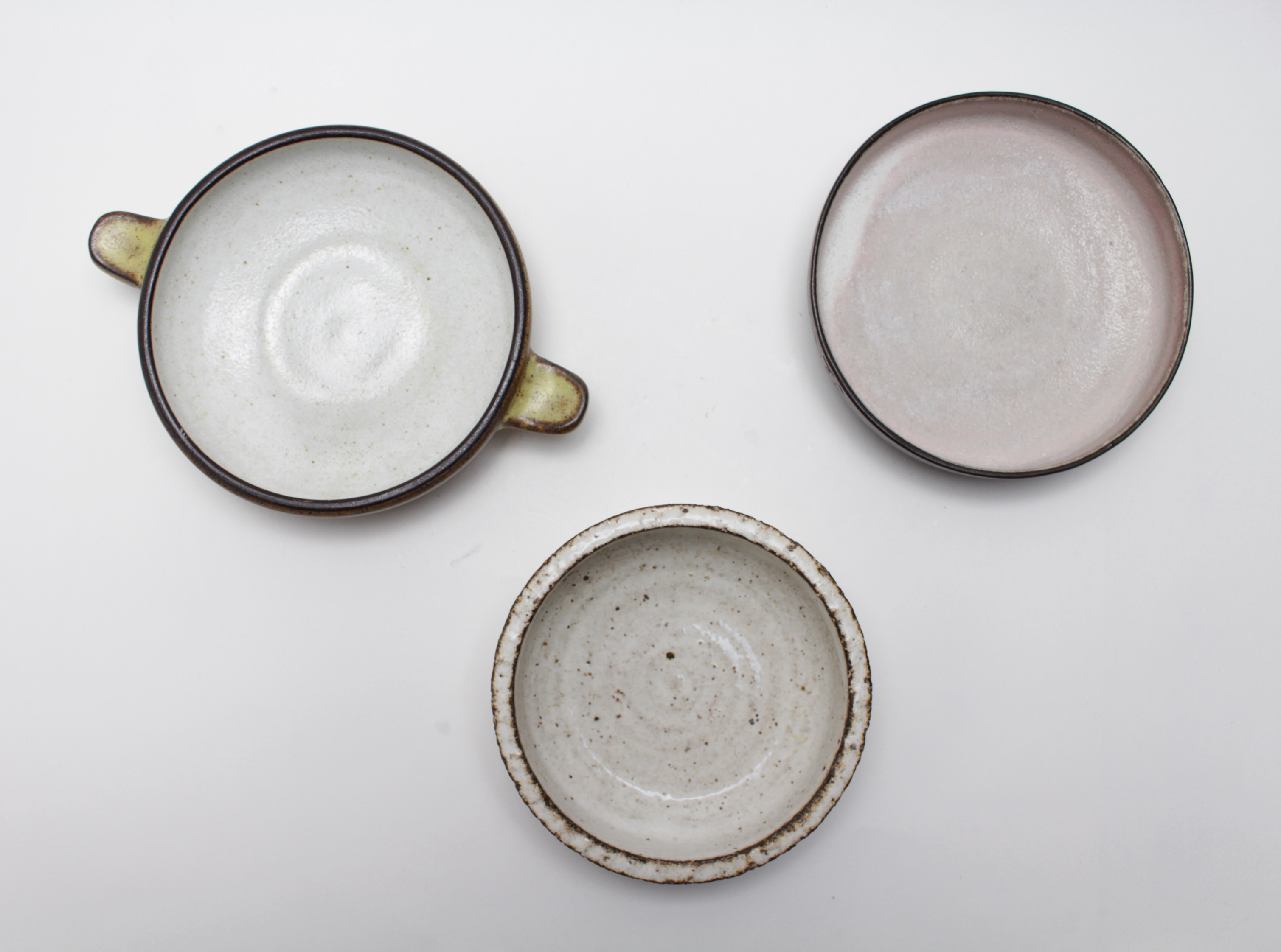 Potterij Zaalberg - 3 aardewerk schaaltjes kopen? Bied vanaf 20!