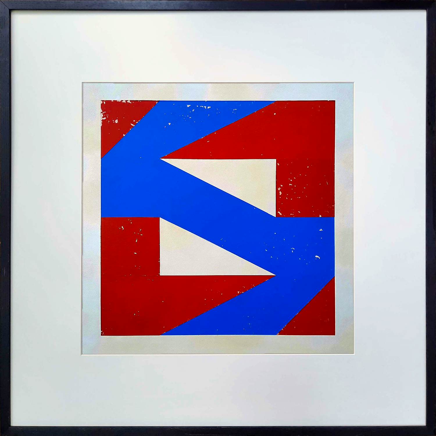 Georg Ruijter - Compositie [unicum] - 21953 - ingelijst kopen? Bied vanaf 325!