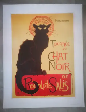 Theophile Alexandre Steinlen - Chat Noir. kopen? Bied vanaf 1!