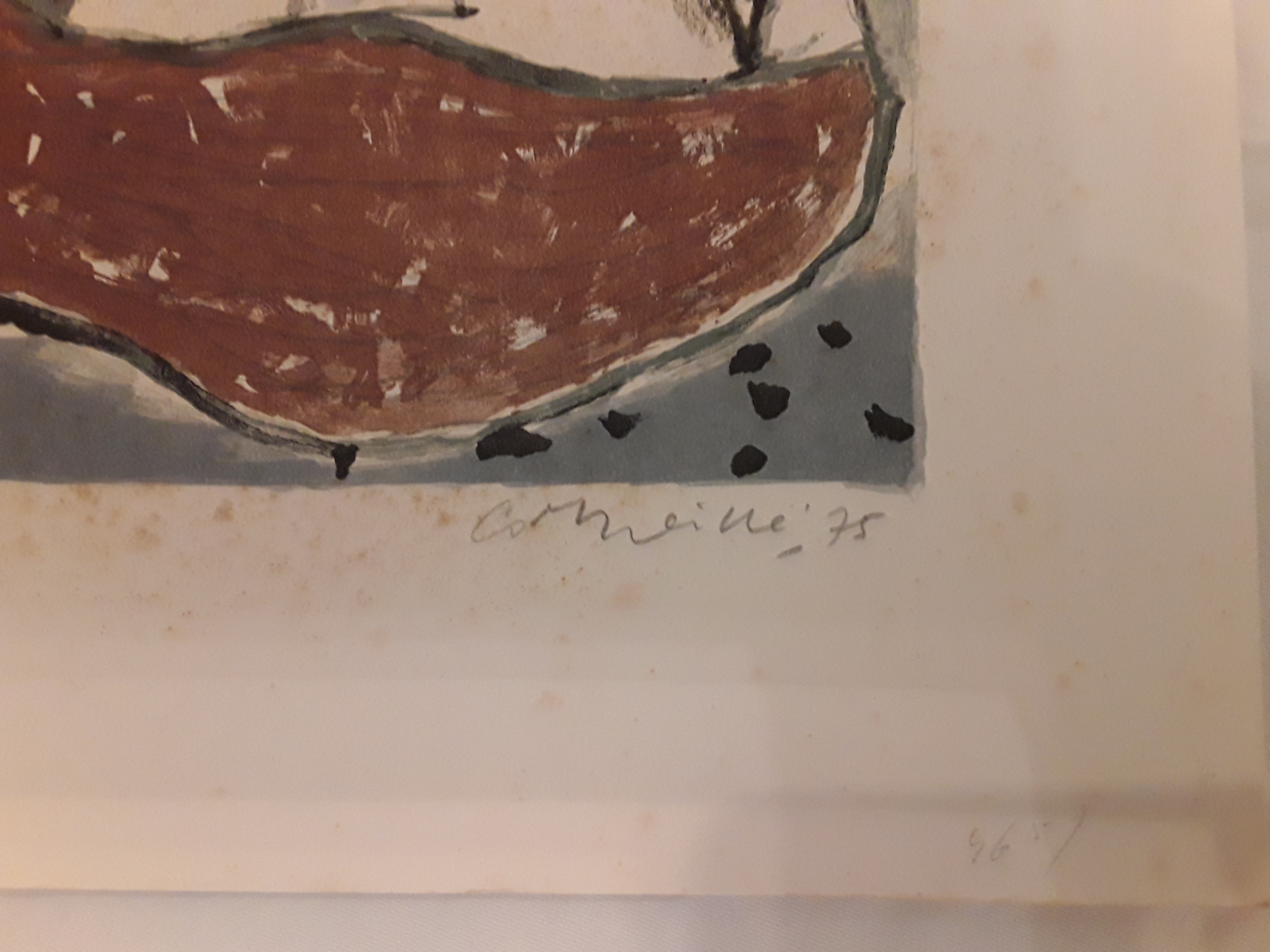 Corneille - Litho van Corneille 1975 kopen? Bied vanaf 90!