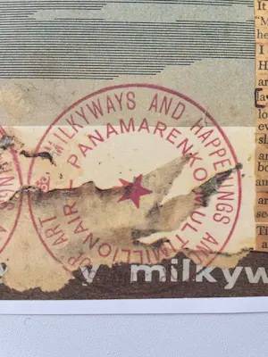 Buy Panamarenko - Milkyway Happening Collage? Bid from 60!