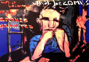 Herman Brood - Kleurenzeefdruk WHAT BECOMES OF THE BROKEN HEARTED Handgesign.d kopen? Bied vanaf 375!