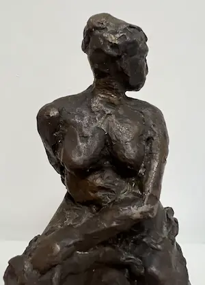 Brons (Onbekend) - bronzen sculptuur | 'Naakte vrouw' kopen? Bied vanaf 1!