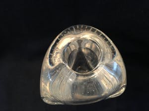 Floris Meydam - Schitterende Leerdam spijkerglas vaas kopen? Bied vanaf 30!