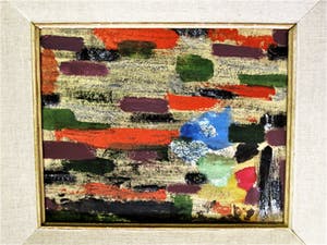 Ernst Vijlbrief - jaren 60 OLIEVERF - zijn beste periode - "Toscaans landschap" gesigneerd kopen? Bied vanaf 10!