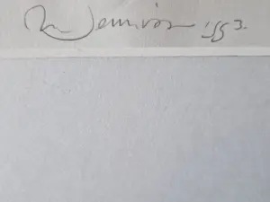 Ron Gennisse - Grote kleuren Lithografie "Gebouw III" - zeer kleine oplage - gesigneerd kopen? Bied vanaf 48!