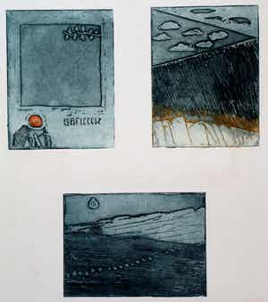 Jan Montyn - Ets - 1977 verkocht voor € 115!