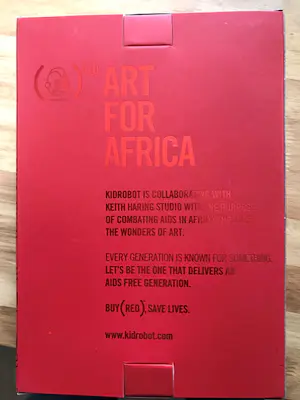 Keith Haring - Kidrobot 7in (Red) Special Edition kopen? Bied vanaf 90!