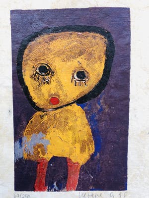 Giovanni Vetere - Portet in geel kopen? Bied vanaf 70!