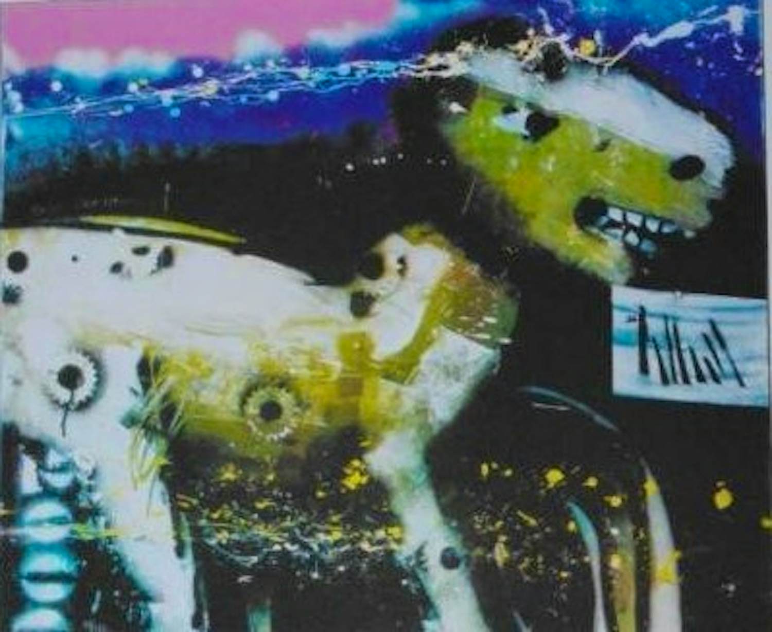 Herman Brood - Kleurenzeefdruk NIGHTRIDE Handgesigneerd kopen? Bied vanaf 225!