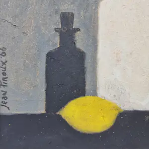 Jean Firoux - Stilleven met flessen en citroenen kopen? Bied vanaf 125!