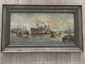 Pieter Wagemans - Havengezicht kopen? Bied vanaf 500!