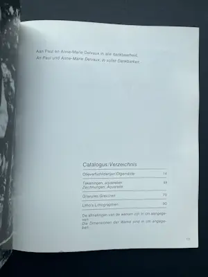 Paul Delvaux - MUSEUM - Handgesigneerd - 1983 kopen? Bied vanaf 349!