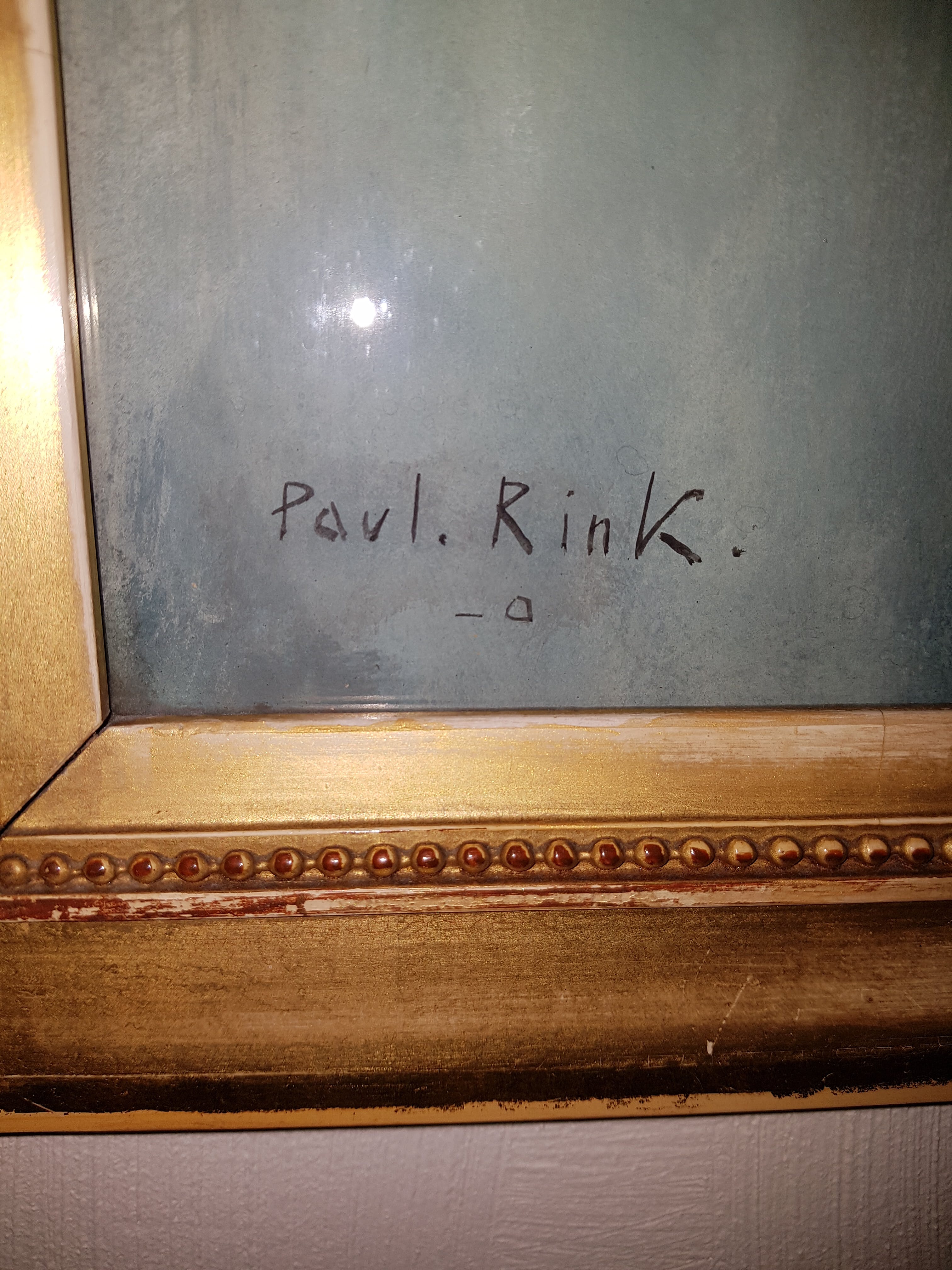 Paul Rink - portret  kopen? Bied vanaf 5000!