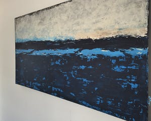 John Foppen - Heaven Over Land And Ocean.... # K 02. XL. GROOT. kopen? Bied vanaf 169!