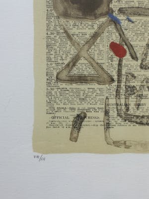 Bram van Velde - 7 kleuren litho - MP127b- 1974 kopen? Bied vanaf 250!