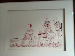 Lucebert - Buhnescreens (1971) kopen? Bied vanaf 350!