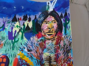 Espen Hagen - Zeefdruk, Chiefs (Groot) kopen? Bied vanaf 50!