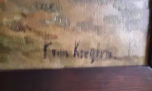 Fedor van Kregten - Landschap met paard kopen? Bied vanaf 150!