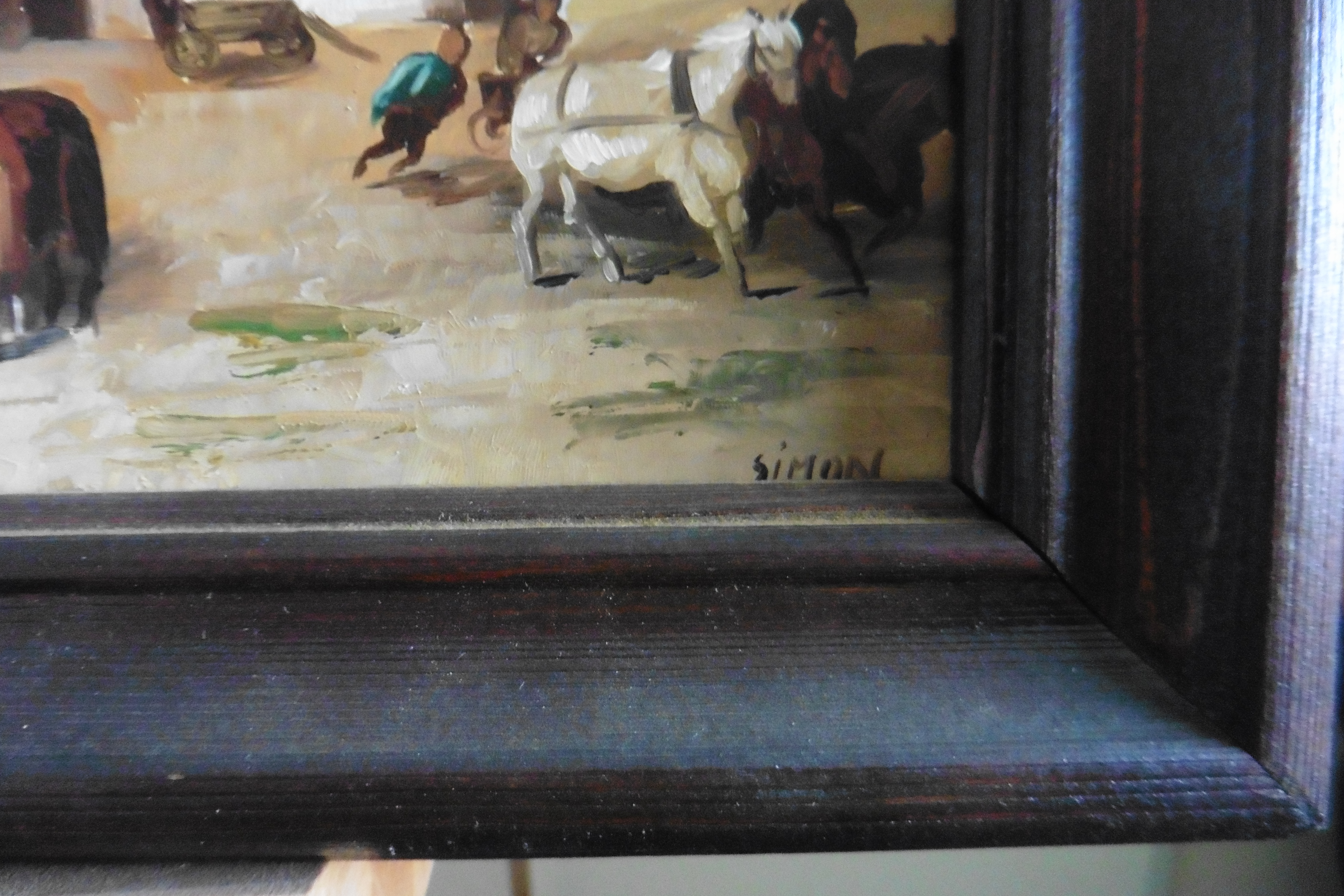 Niet of onleesbaar gesigneerd - Boerderij met paarden kopen? Bied vanaf 1!