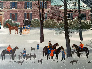 Michel Delacroix - La Chasse d'Hiver kopen? Bied vanaf 45!